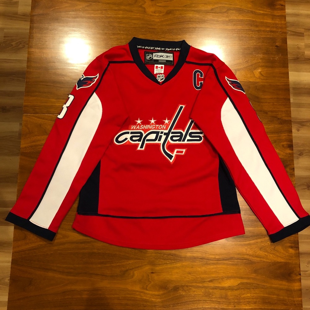 Washington Capitals Ovechkin Jersey